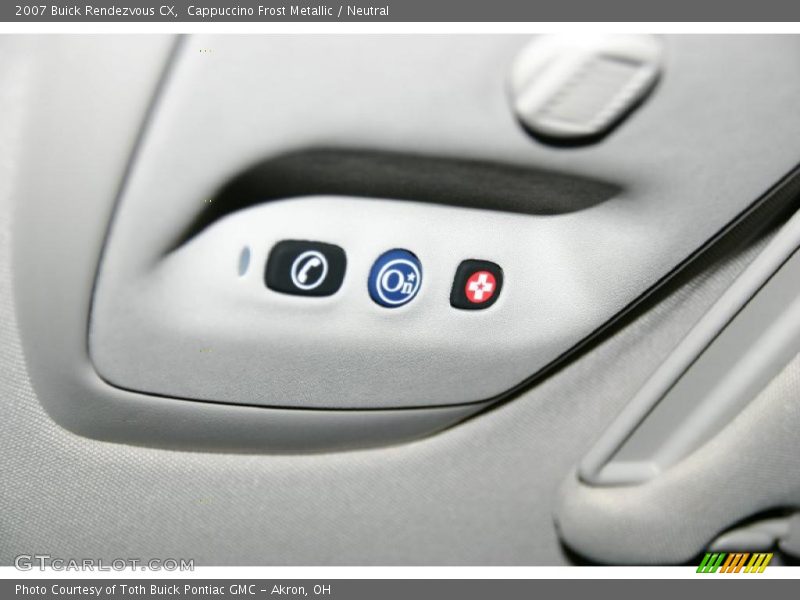 Cappuccino Frost Metallic / Neutral 2007 Buick Rendezvous CX