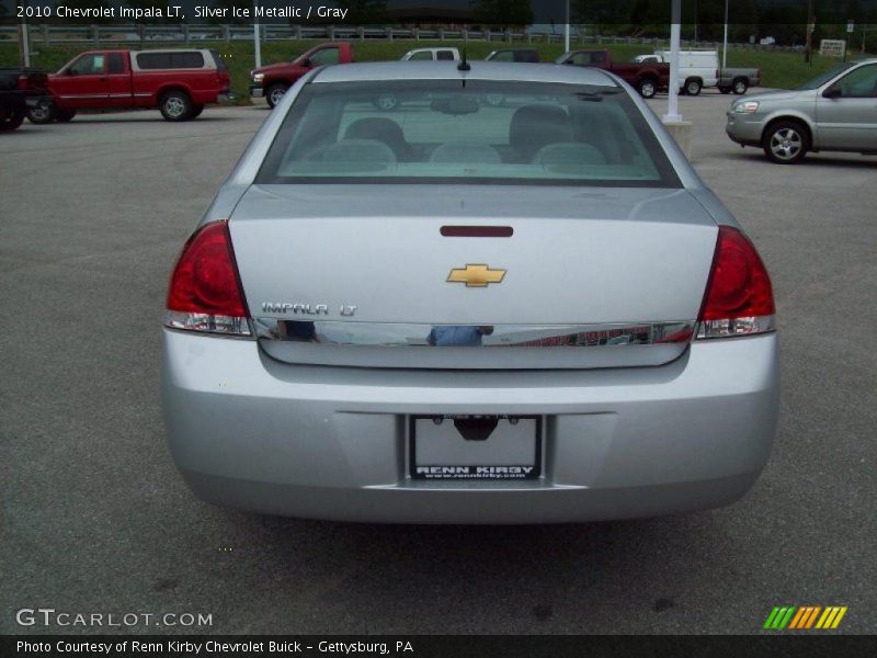 Silver Ice Metallic / Gray 2010 Chevrolet Impala LT