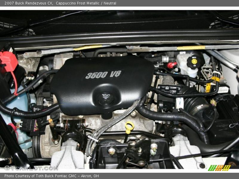 Cappuccino Frost Metallic / Neutral 2007 Buick Rendezvous CX