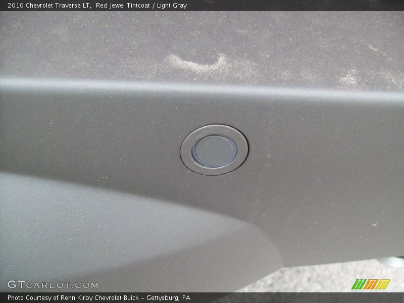 Red Jewel Tintcoat / Light Gray 2010 Chevrolet Traverse LT