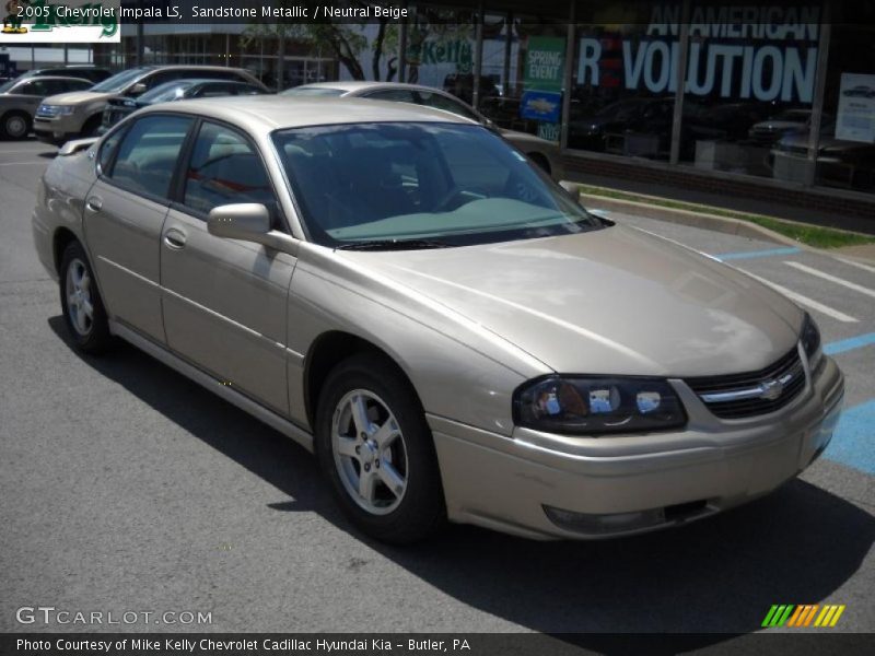 Sandstone Metallic / Neutral Beige 2005 Chevrolet Impala LS