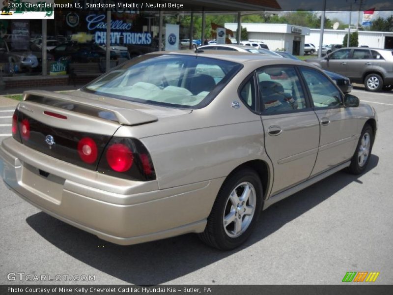 Sandstone Metallic / Neutral Beige 2005 Chevrolet Impala LS