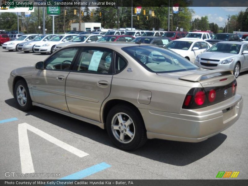 Sandstone Metallic / Neutral Beige 2005 Chevrolet Impala LS