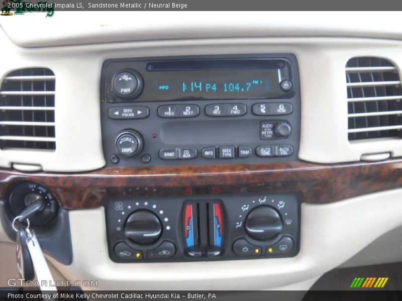Sandstone Metallic / Neutral Beige 2005 Chevrolet Impala LS