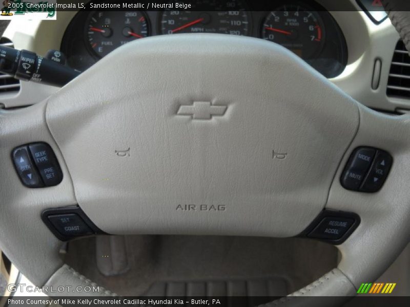 Sandstone Metallic / Neutral Beige 2005 Chevrolet Impala LS