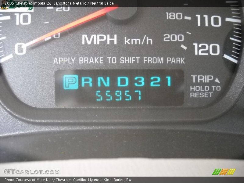 Sandstone Metallic / Neutral Beige 2005 Chevrolet Impala LS