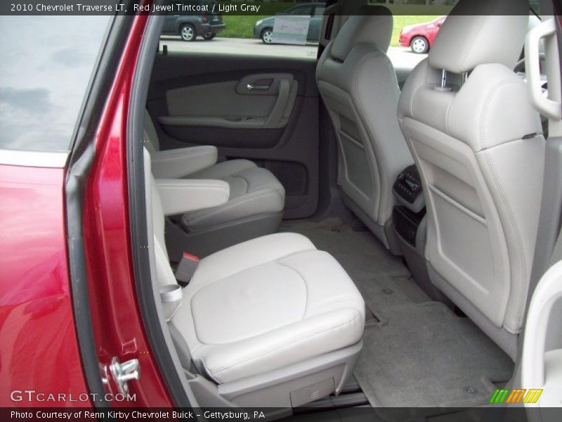 Red Jewel Tintcoat / Light Gray 2010 Chevrolet Traverse LT