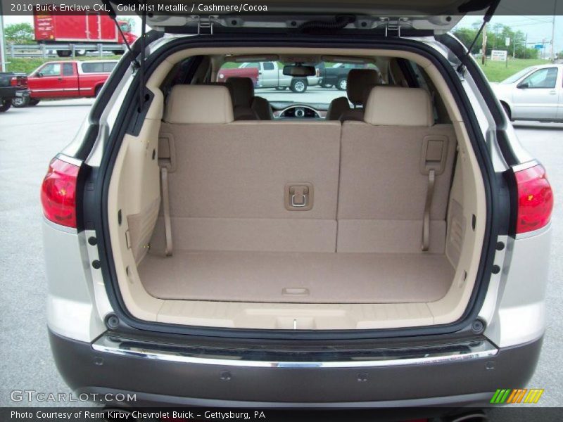 Gold Mist Metallic / Cashmere/Cocoa 2010 Buick Enclave CXL