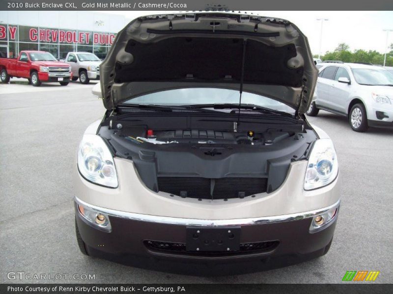 Gold Mist Metallic / Cashmere/Cocoa 2010 Buick Enclave CXL