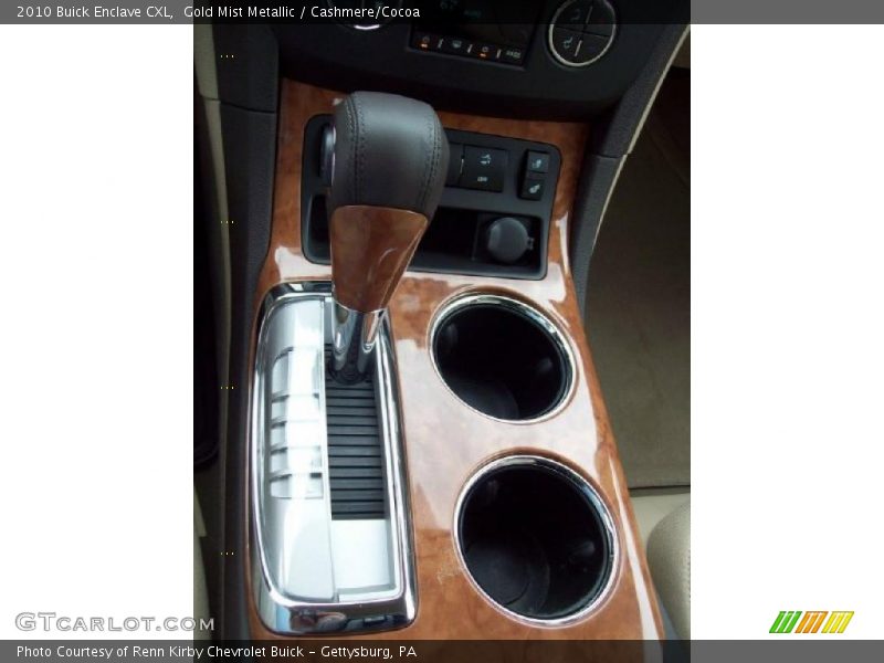 Gold Mist Metallic / Cashmere/Cocoa 2010 Buick Enclave CXL