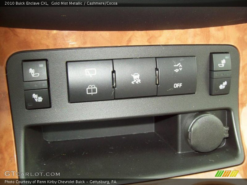 Gold Mist Metallic / Cashmere/Cocoa 2010 Buick Enclave CXL