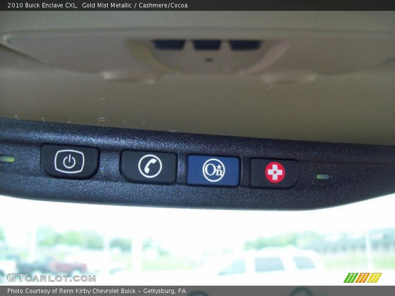 Gold Mist Metallic / Cashmere/Cocoa 2010 Buick Enclave CXL