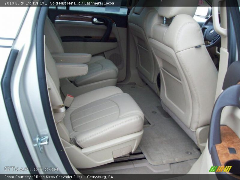 Gold Mist Metallic / Cashmere/Cocoa 2010 Buick Enclave CXL
