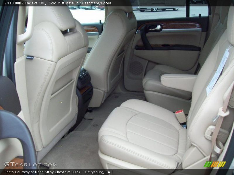 Gold Mist Metallic / Cashmere/Cocoa 2010 Buick Enclave CXL