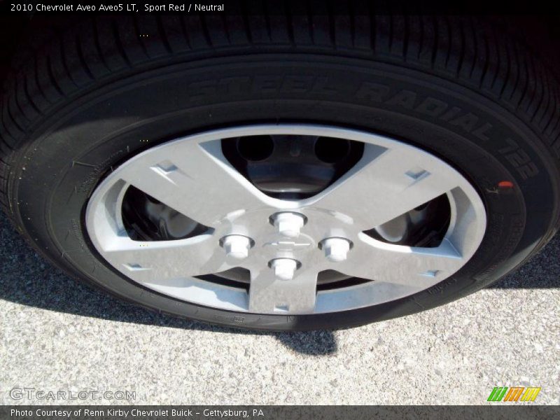 Sport Red / Neutral 2010 Chevrolet Aveo Aveo5 LT