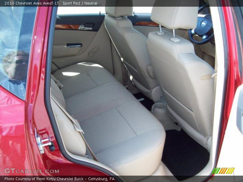 Sport Red / Neutral 2010 Chevrolet Aveo Aveo5 LT
