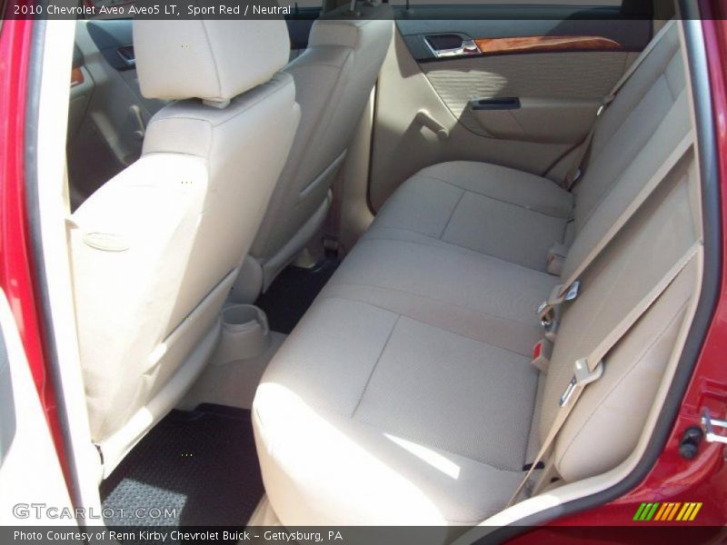 Sport Red / Neutral 2010 Chevrolet Aveo Aveo5 LT