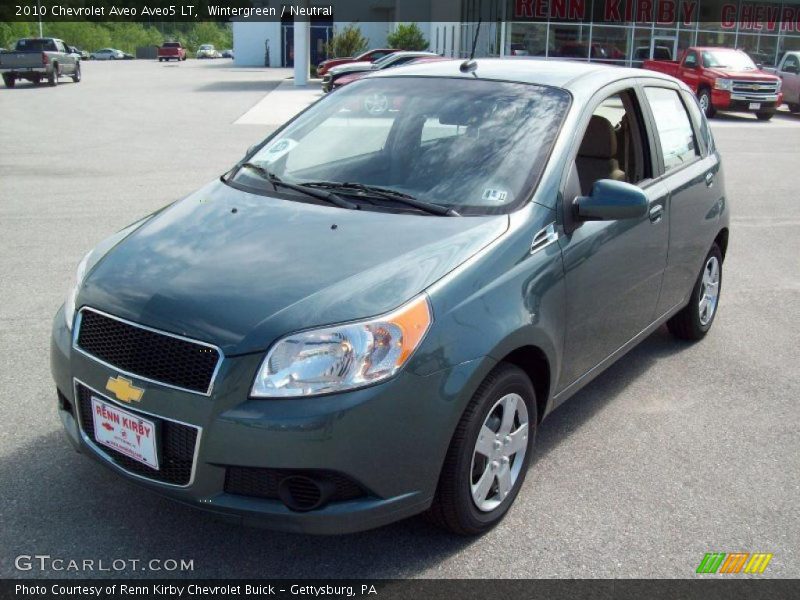 Wintergreen / Neutral 2010 Chevrolet Aveo Aveo5 LT