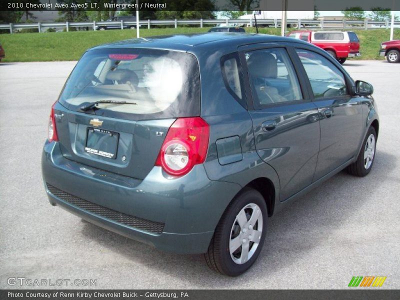 Wintergreen / Neutral 2010 Chevrolet Aveo Aveo5 LT