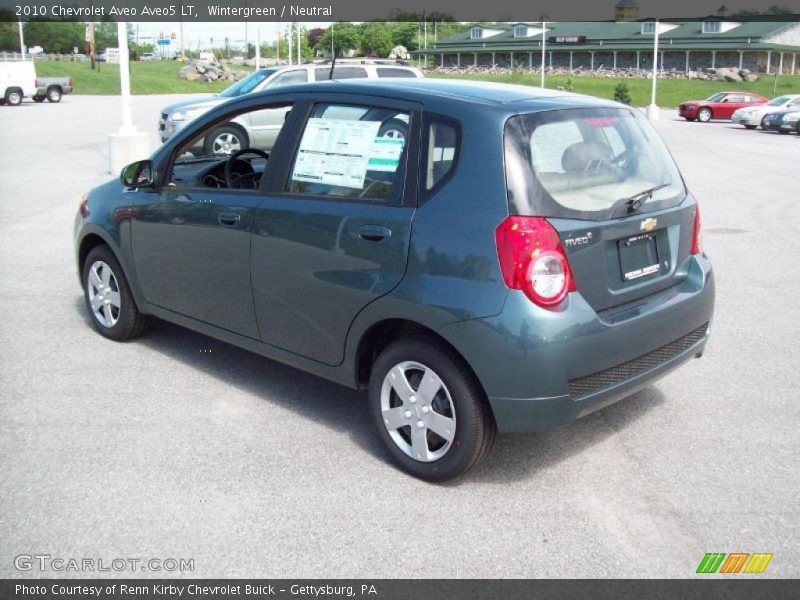 Wintergreen / Neutral 2010 Chevrolet Aveo Aveo5 LT
