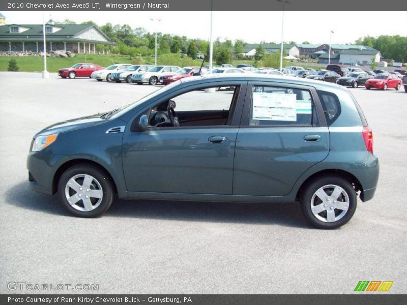 Wintergreen / Neutral 2010 Chevrolet Aveo Aveo5 LT