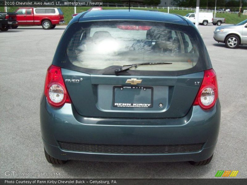 Wintergreen / Neutral 2010 Chevrolet Aveo Aveo5 LT
