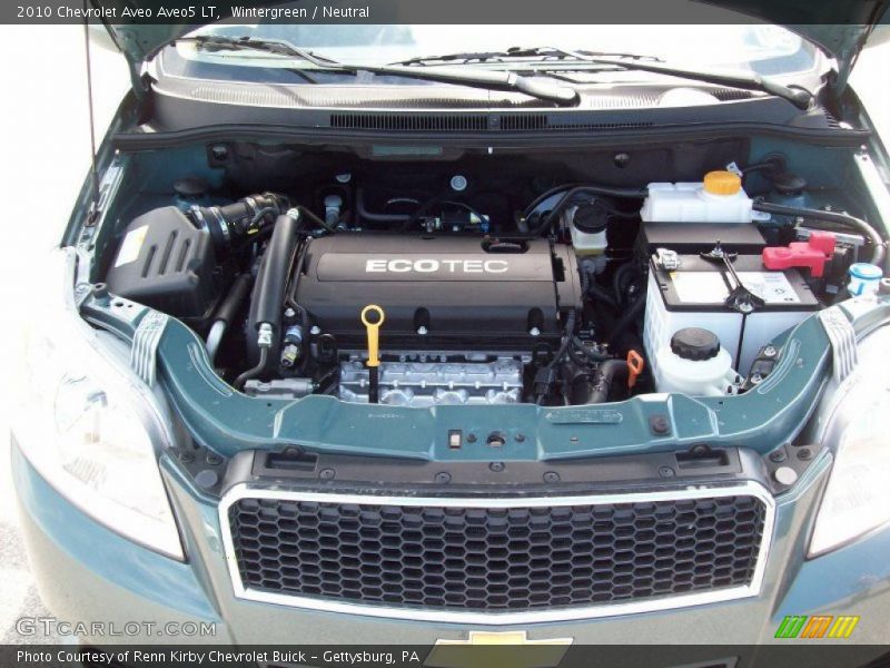 Wintergreen / Neutral 2010 Chevrolet Aveo Aveo5 LT