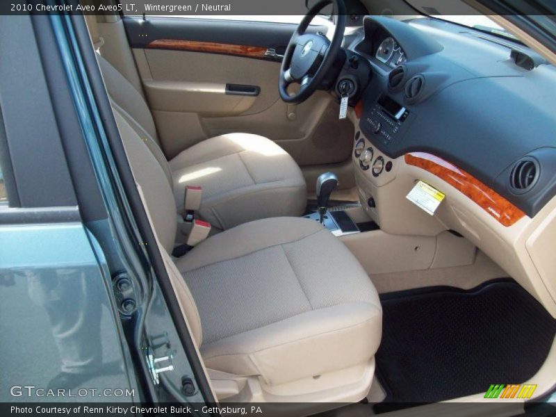 Wintergreen / Neutral 2010 Chevrolet Aveo Aveo5 LT