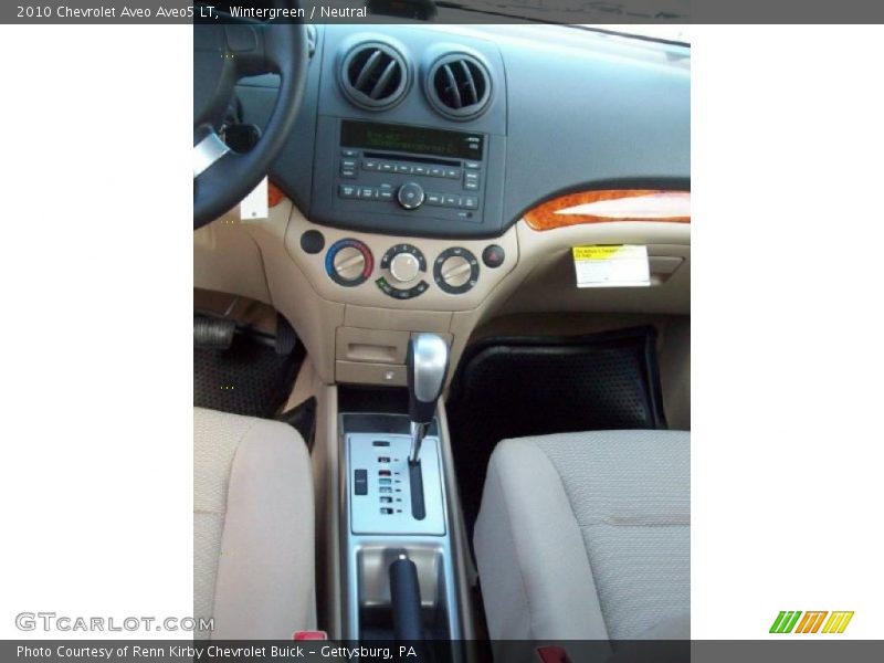 Wintergreen / Neutral 2010 Chevrolet Aveo Aveo5 LT