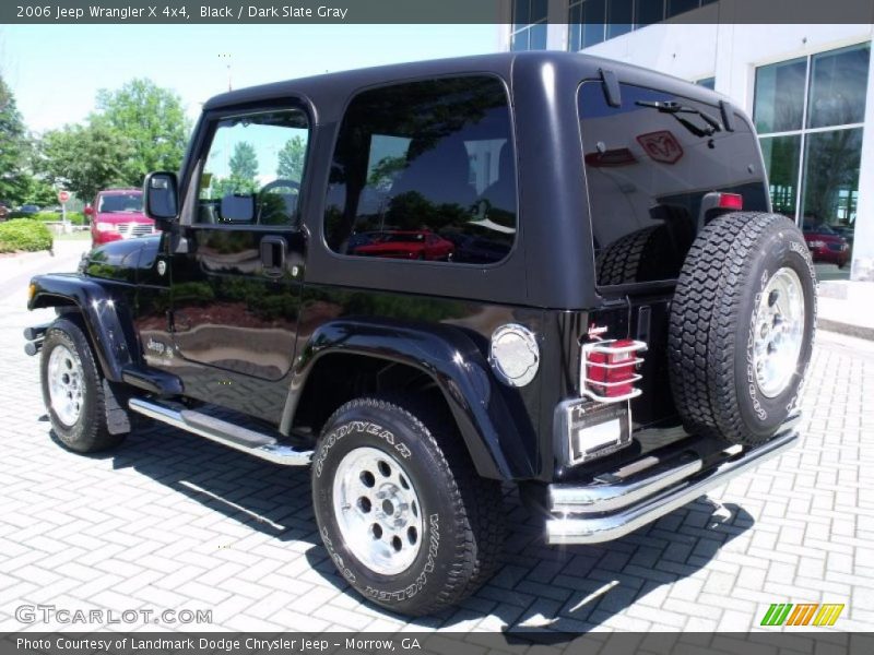 Black / Dark Slate Gray 2006 Jeep Wrangler X 4x4