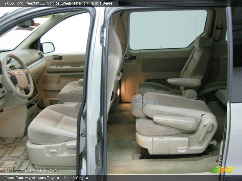 Spruce Green Metallic / Pebble Beige 2005 Ford Freestar SE