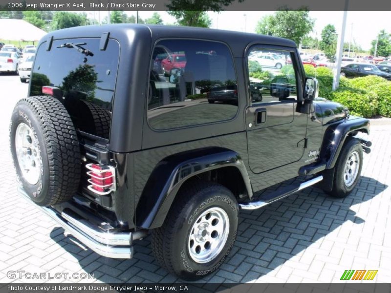 Black / Dark Slate Gray 2006 Jeep Wrangler X 4x4