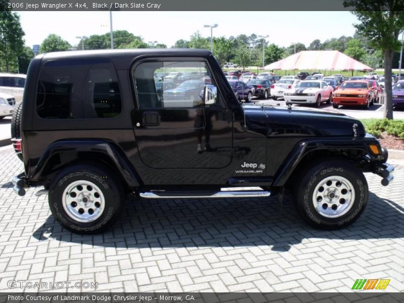 Black / Dark Slate Gray 2006 Jeep Wrangler X 4x4