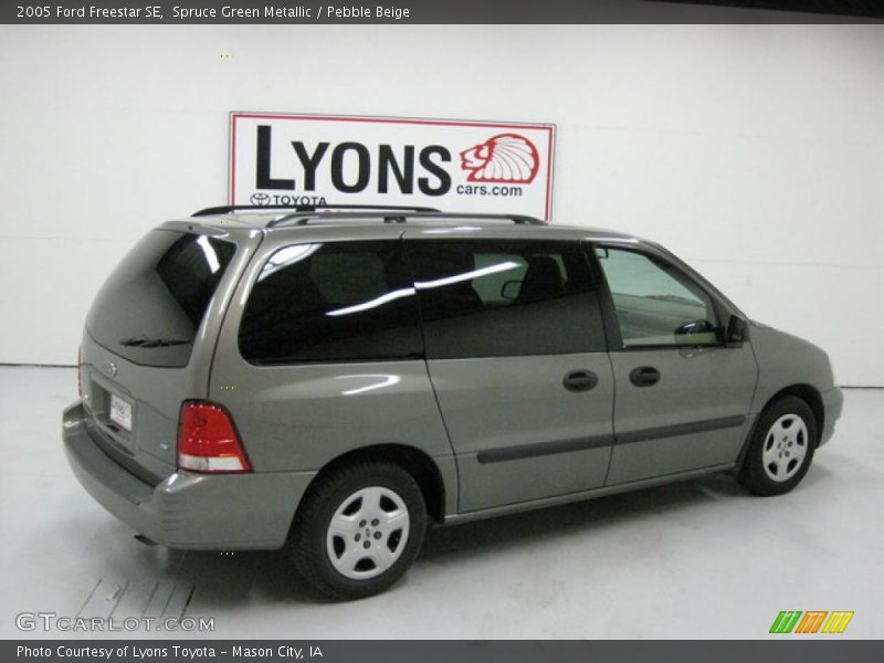 Spruce Green Metallic / Pebble Beige 2005 Ford Freestar SE