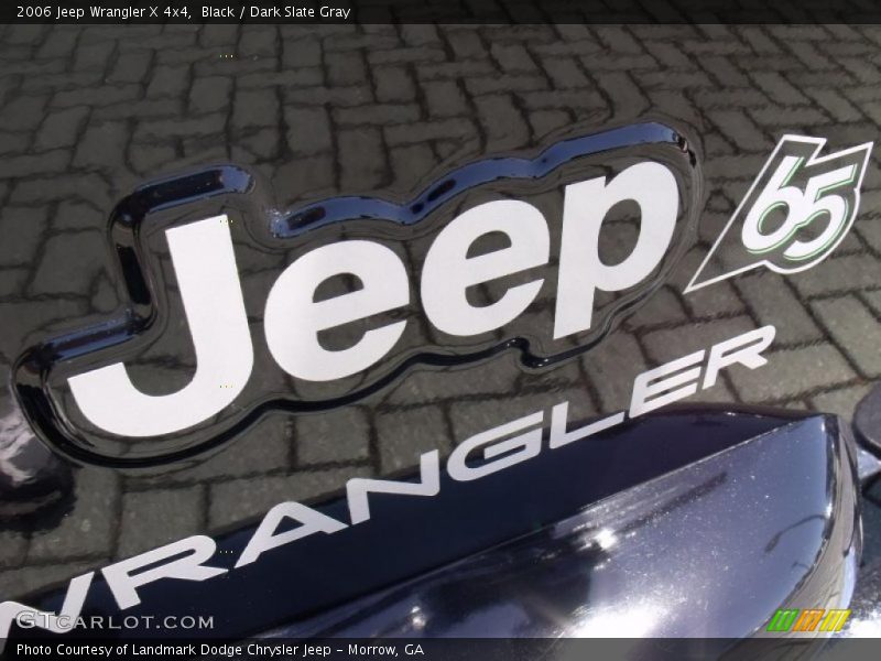 Black / Dark Slate Gray 2006 Jeep Wrangler X 4x4