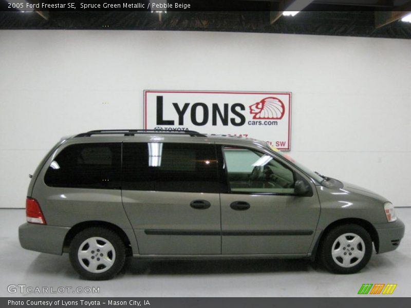 Spruce Green Metallic / Pebble Beige 2005 Ford Freestar SE