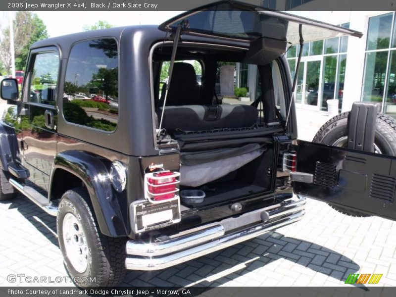 Black / Dark Slate Gray 2006 Jeep Wrangler X 4x4