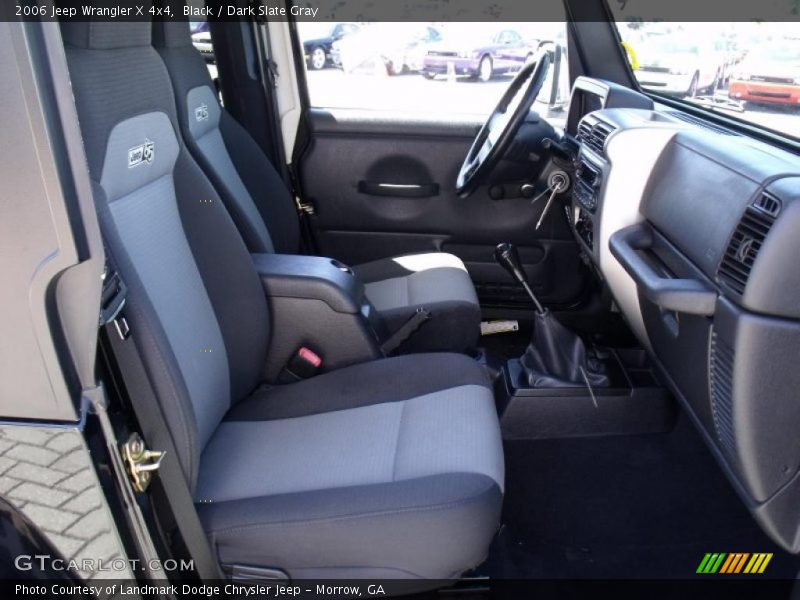 Black / Dark Slate Gray 2006 Jeep Wrangler X 4x4