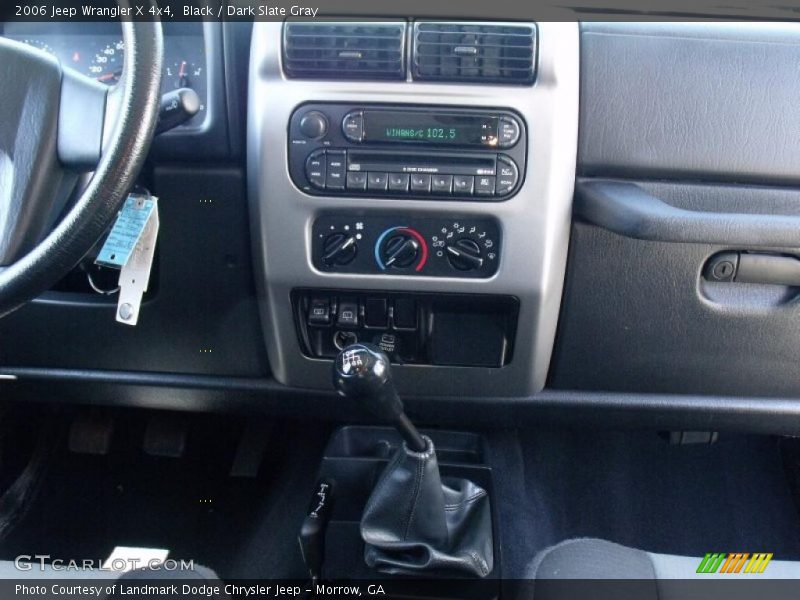 Black / Dark Slate Gray 2006 Jeep Wrangler X 4x4