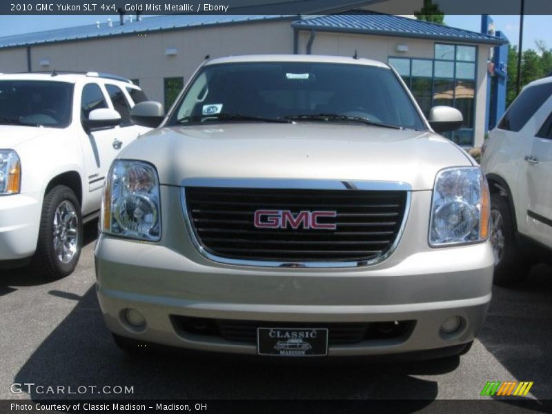 Gold Mist Metallic / Ebony 2010 GMC Yukon SLT 4x4