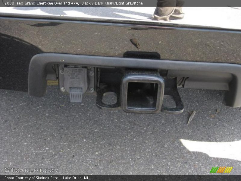 Black / Dark Khaki/Light Graystone 2008 Jeep Grand Cherokee Overland 4x4