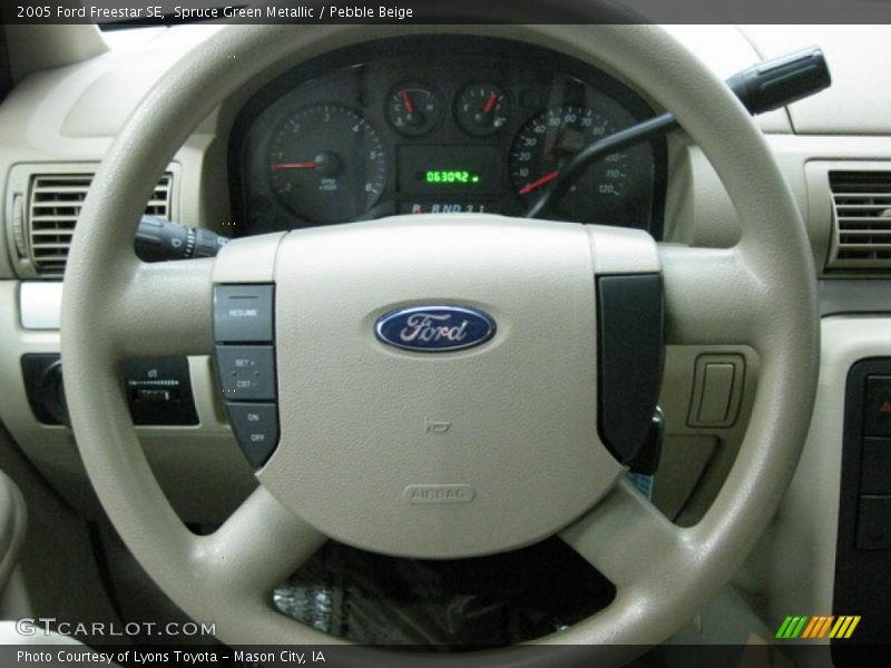 Spruce Green Metallic / Pebble Beige 2005 Ford Freestar SE