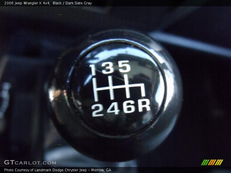 Black / Dark Slate Gray 2006 Jeep Wrangler X 4x4