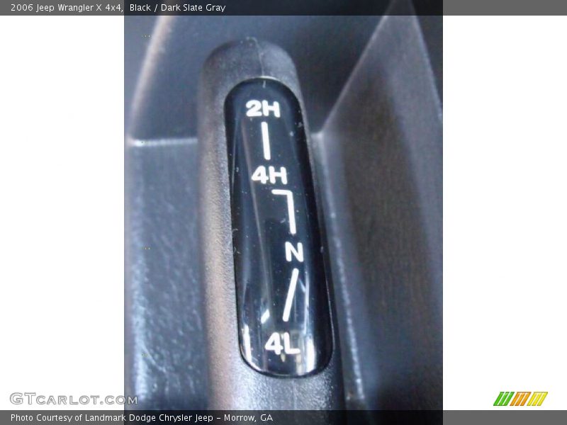 Black / Dark Slate Gray 2006 Jeep Wrangler X 4x4