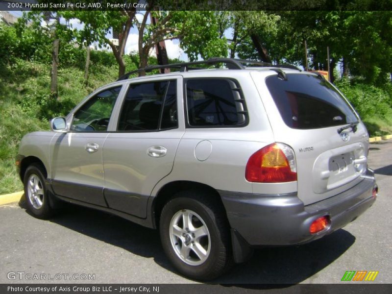 Pewter / Gray 2002 Hyundai Santa Fe GLS AWD