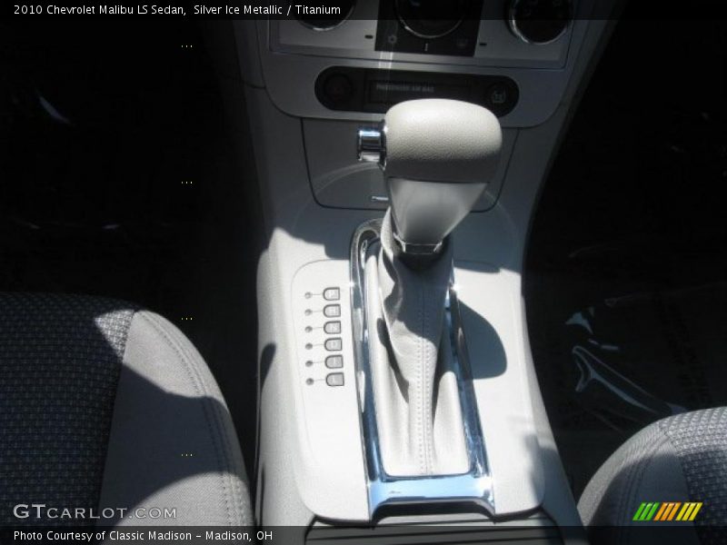 Silver Ice Metallic / Titanium 2010 Chevrolet Malibu LS Sedan