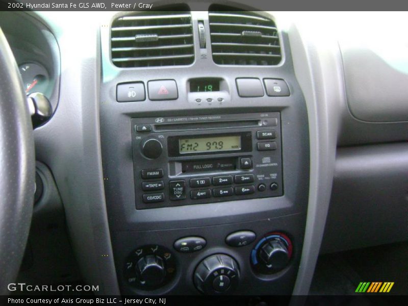 Pewter / Gray 2002 Hyundai Santa Fe GLS AWD