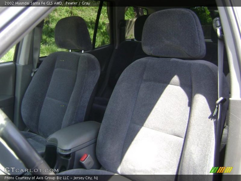 Pewter / Gray 2002 Hyundai Santa Fe GLS AWD