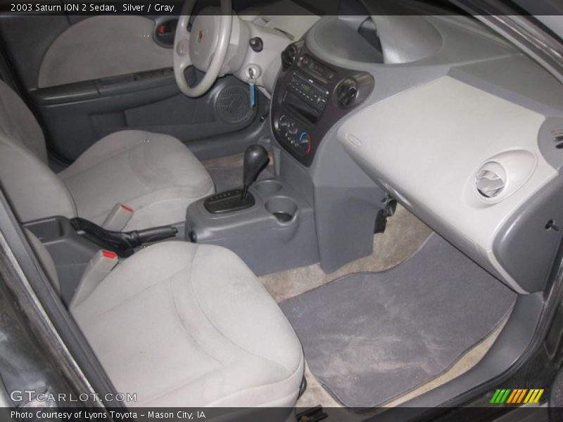 Silver / Gray 2003 Saturn ION 2 Sedan