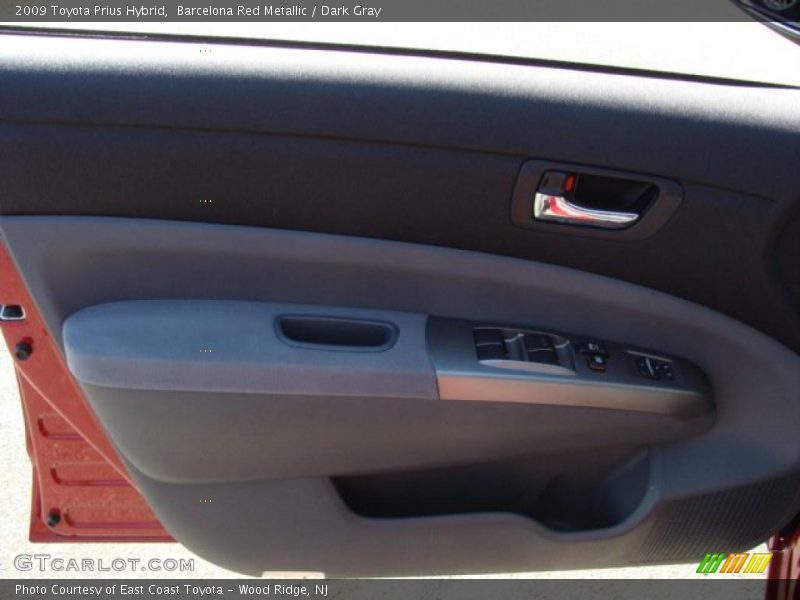 Barcelona Red Metallic / Dark Gray 2009 Toyota Prius Hybrid